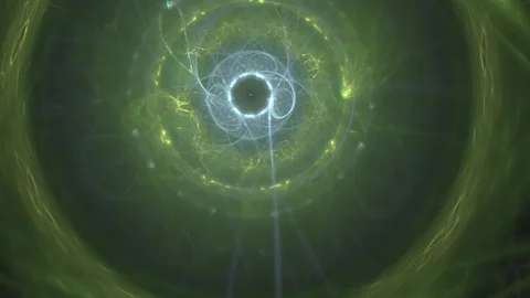 HD Abstract fractal forms morph and oscillate (Loop) Vidéo 103073737