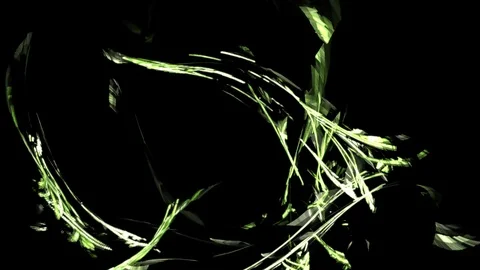 HD Abstract fractal forms morph and oscillate (Loop) Stock Footage 103085187