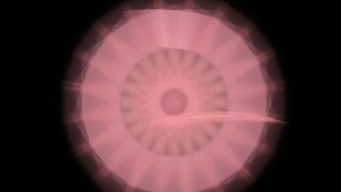 HD Abstract fractal forms morph and oscillate (Loop) Stock Footage 103326506