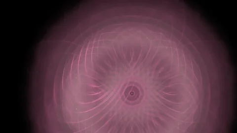 HD Abstract fractal forms morph and oscillate (Loop) 스톡 동영상 103347215