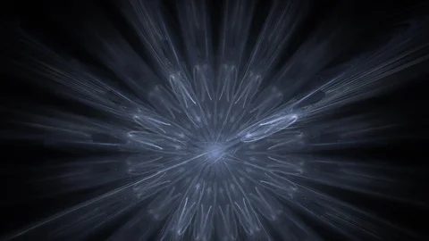 HD Abstract fractal forms morph and oscillate (Loop) Vídeos de archivo 105141299