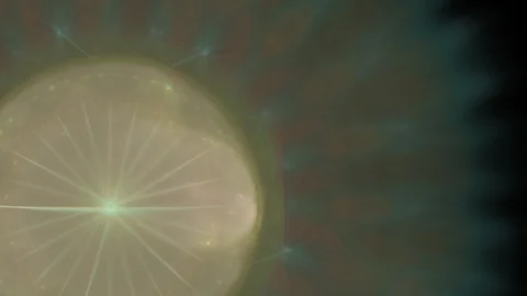 HD Abstract fractal forms morph and oscillate (Loop) 스톡 동영상 105144011