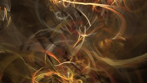 HD Abstract fractal forms morph and oscillate (Loop) Video stock 105168116