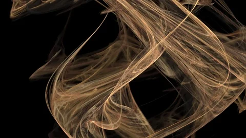 HD Abstract fractal forms morph and oscillate (Loop) Video stock 105173857