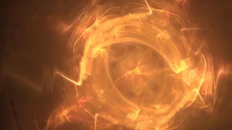 HD Abstract fractal forms morph and oscillate (Loop) Stock Footage 105177030