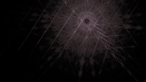 HD Abstract fractal forms morph and oscillate (Loop) Stockbeeldmateriaal 105185463