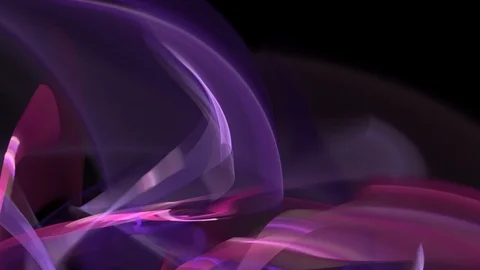 HD Abstract fractal forms morph and oscillate (Loop) 動画素材 105201084