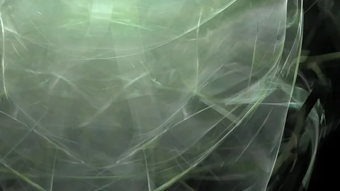 HD Abstract fractal forms morph and oscillate (Loop) Video stock 105204598