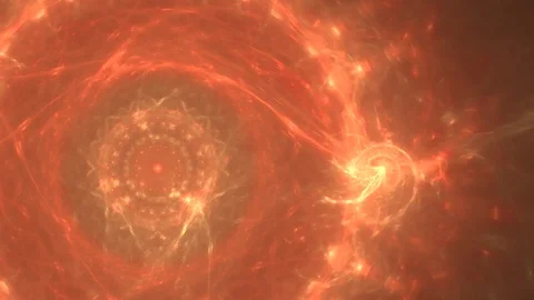 HD Abstract fractal forms morph and oscillate (Loop) Vídeos de archivo 105208530