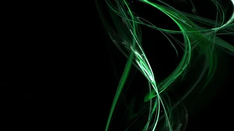 HD Abstract fractal forms morph and oscillate (Loop) Vídeos de archivo 105230346