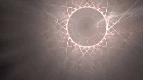 HD Abstract fractal forms morph and oscillate (Loop) 스톡 동영상 105244558