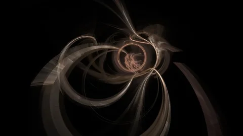 HD Abstract fractal forms morph and oscillate (Loop) Stockbeeldmateriaal 105265165