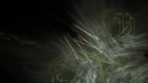 HD Abstract fractal forms morph and oscillate (Loop) 스톡 동영상 106330944