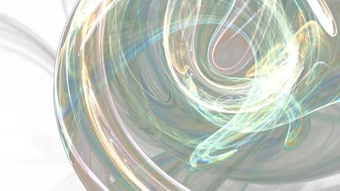 HD Abstract fractal forms morph and oscillate (Loop) 스톡 동영상 106851350
