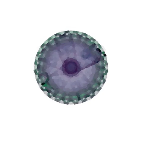 HD Abstract fractal forms morph and oscillate (Loop) Stock Footage 106989677