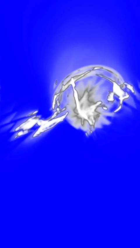 HD Abstract fractal forms morph and oscillate (Loop) Stock Footage 107075392