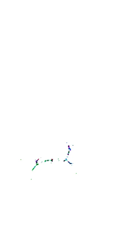 HD Abstract fractal forms morph and oscillate (Loop) Video stock 107087808