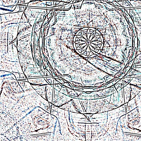 HD Abstract fractal forms morph and oscillate (Loop) Stock Footage 107137494