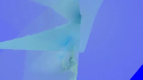 HD Abstract fractal forms morph and oscillate (Loop) Stock Footage 107248965