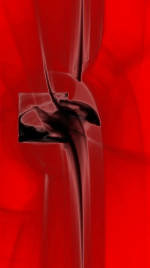 HD Abstract fractal forms morph and oscillate (Loop) 動画素材 107253095