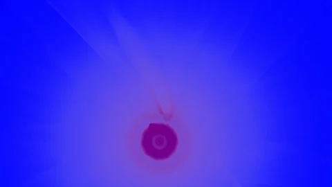 HD Abstract fractal forms morph and oscillate (Loop) Stock Footage 107487897