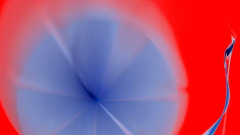 HD Abstract fractal forms morph and oscillate (Loop) Stock Footage 107511283