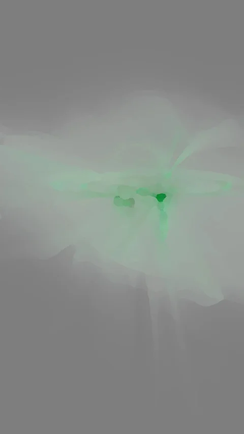 HD Abstract fractal forms morph and oscillate (Loop) Video stock 107594736