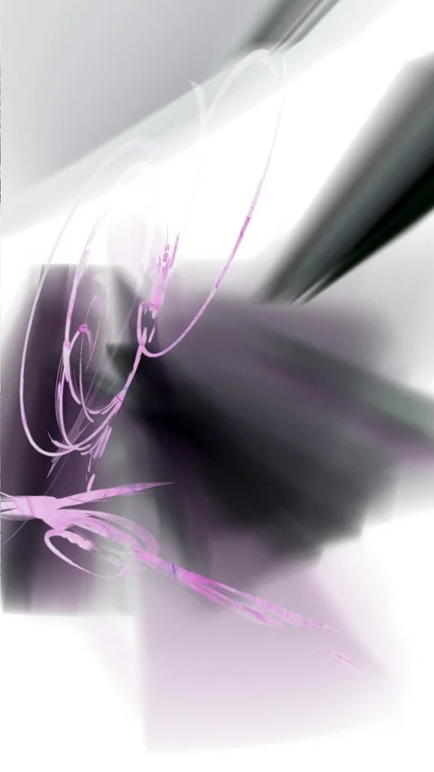 HD Abstract fractal forms morph and oscillate (Loop) Stock Footage 107601961