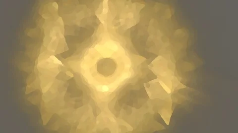 HD Abstract fractal forms morph and oscillate (Loop) Vídeos de archivo 107700213