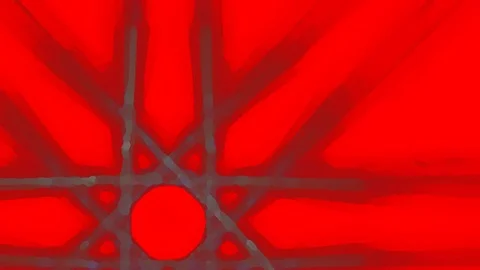 HD Abstract fractal forms morph and oscillate (Loop) Stock Footage 107702867