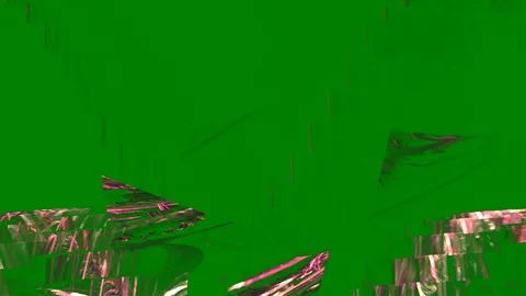 HD Abstract fractal forms morph and oscillate (Loop) Stock Footage 107759228