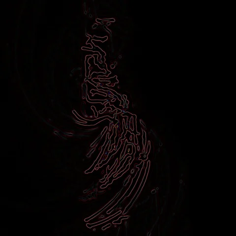 HD Abstract fractal forms morph and oscillate (Loop) 動画素材 107888889