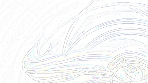 HD Abstract fractal forms morph and oscillate (Loop) 스톡 동영상 107893626