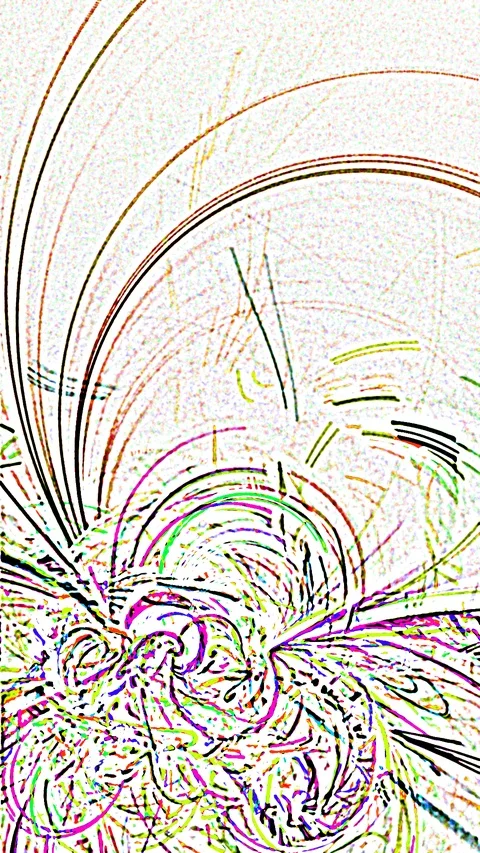 HD Abstract fractal forms morph and oscillate (Loop) Stock Footage 108011503