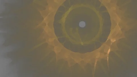 HD Abstract fractal forms morph and oscillate (Loop) Video stock 108015469