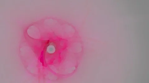 HD Abstract fractal forms morph and oscillate (Loop) 스톡 동영상 108034442