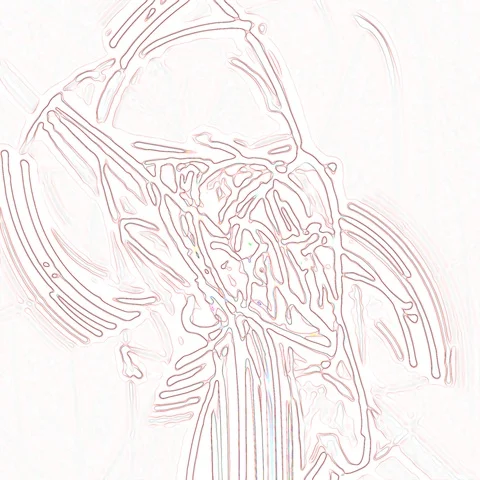 HD Abstract fractal forms morph and oscillate (Loop) Stock Footage 108113707