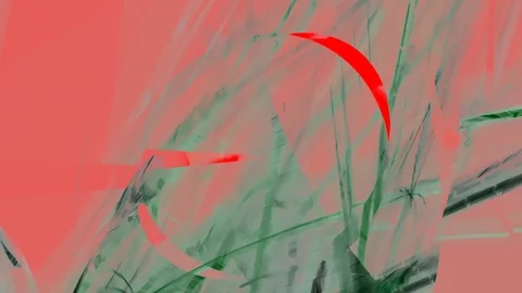 HD Abstract fractal forms morph and oscillate (Loop) Video stock 108130118