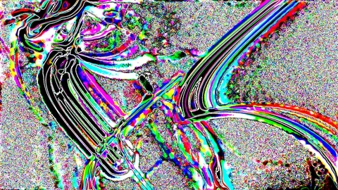 HD Abstract fractal forms morph and oscillate (Loop) Vídeos de archivo 108133484