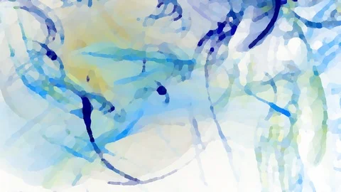 HD Abstract fractal forms morph and oscillate (Loop) Stockbeeldmateriaal 108142258