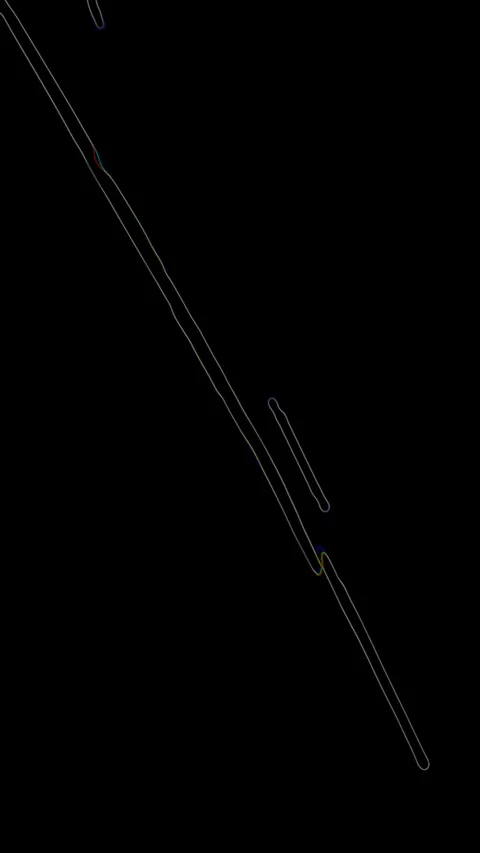 HD Abstract fractal forms morph and oscillate (Loop) Stock Footage 108154150