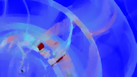 HD Abstract fractal forms morph and oscillate (Loop) Vidéo 108156399