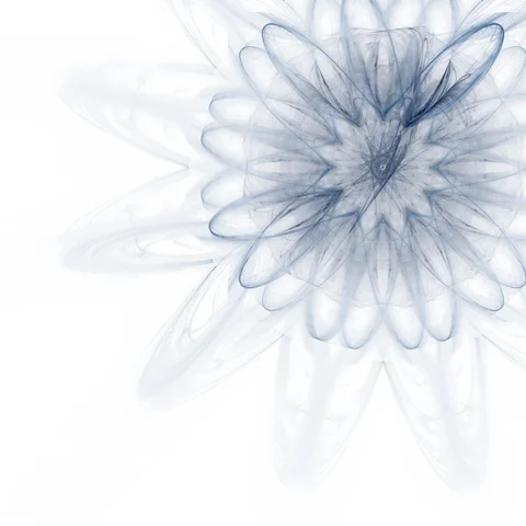 HD Abstract fractal forms morph and oscillate (Loop) Vídeos de archivo 108214710