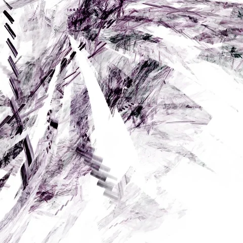 HD Abstract fractal forms morph and oscillate (Loop) Stock Footage 108227119