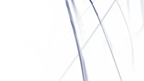 HD Abstract fractal forms morph and oscillate (Loop) Video stock 108342154