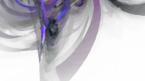 HD Abstract fractal forms morph and oscillate (Loop) 스톡 동영상 108373331