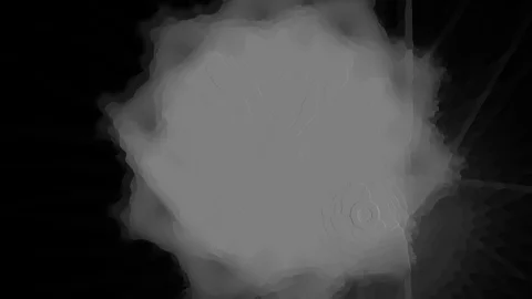 HD Abstract fractal forms morph and oscillate (Loop) Stock Footage 108388288