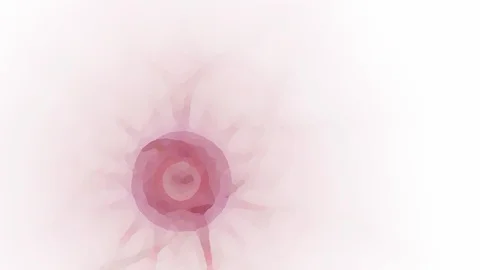 HD Abstract fractal forms morph and oscillate (Loop) 動画素材 108400884