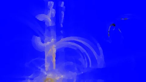 HD Abstract fractal forms morph and oscillate (Loop) Vídeos de archivo 108539435