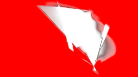 HD Abstract fractal forms morph and oscillate (Loop) Video stock 108563216